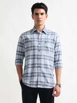 Arrow Sports - Men's Herringbone Originals Shirt-Blue