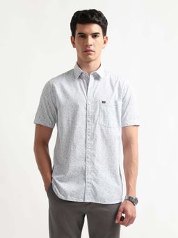 Arrow Sports - Men's Tropical Printed Originals Shirt-Grey