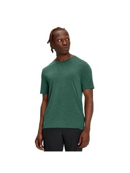 On - Men Green Polyester Blend Casual T-Shirt