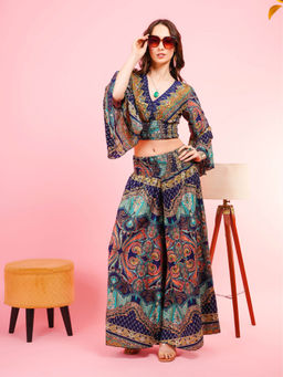 BOHOLYFE - Moonlit Glow Paisley Print Co-Ord Set