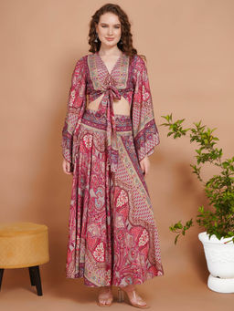 BOHOLYFE - Rosie Haze Harmony Skirt Co-Ord Set