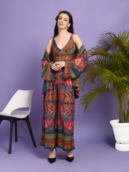 BOHOLYFE - Avani Foil Whisper 3 Piece Co-Ord Set