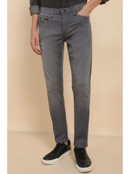 Allen Solly - Men Grey Fit Light Wash Jeans