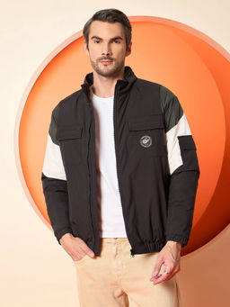 Club York - Black High Neck Jacket