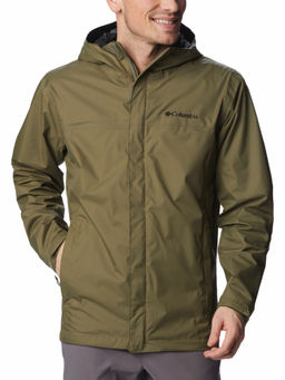 Columbia - Men Green Omni-Tech Watertight II Rain Jacket
