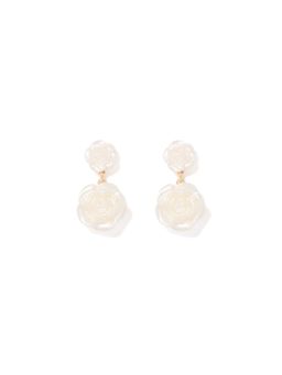 Forever New - Tati Acrylic Rose Earring