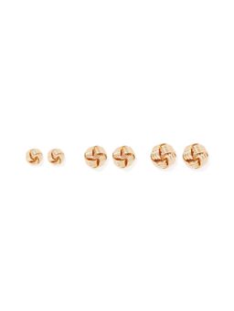 Forever New - Keke Knot Stud Earring (Pack of 3)