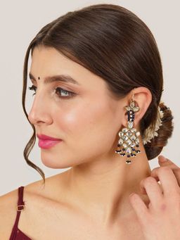 BeAbhika - Majestic Kundan Earrings