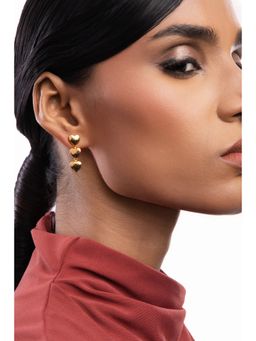 Curio Cottage - Nova Heart swinger Earrings