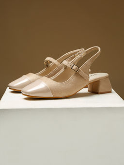 VALIOSAA - Cream Color Festive Mules