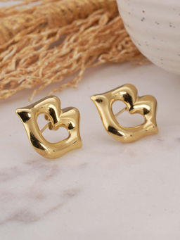 Palmonas - Chic Lips Stud Earrings For Womens - Waterproof And Anti-Tarnish