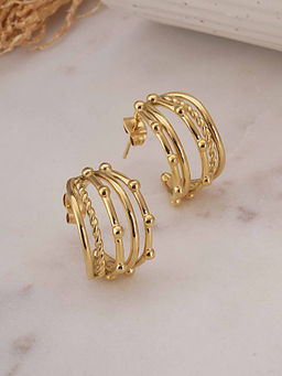 Palmonas - Intricate Multi Hoop Earrings For Womens - Waterproof And Anti-Tarnish