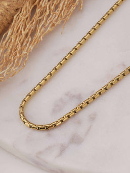 Palmonas - Golden Majesty Chain For Womens - Waterproof And Anti-Tarnish