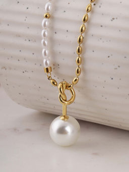 Palmonas - Royal Orb Adorn Necklace For Womens - Waterproof And Anti-Tarnish