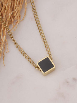 Palmonas - Shadow Gem Elegance Necklace For Womens - Waterproof And Anti-Tarnish