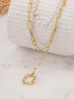 Palmonas - Opulent Harmony Necklace For Womens - Waterproof And Anti-Tarnish