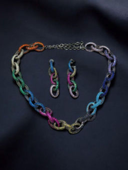 WRAPGAME INDIA - Carnival Chain With Earrings Necklace Sets