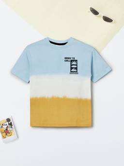 max - Boys Multi-Colour Pure Cotton Half Sleeves T-shirt