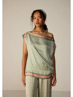 Calling June - Freya Green Top