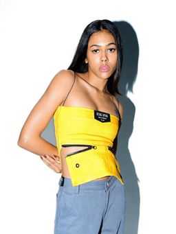 RISING AMONG - Women Taxi Yellow Top