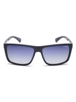 IRUS - Men UV Protected Full Rim Navy Blue Frame Blue Lens Sunglasses - IRS1127C3PSG (58)