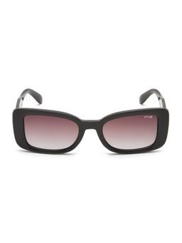 IRUS - Women UV Protected Full Rim Black Frame Brown Lens Sunglasses - IRS1244C2SG (53)