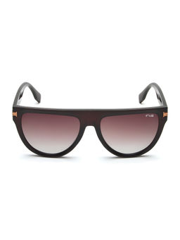 IRUS - Women UV Protected Full Rim Brown Frame Brown Lens Sunglasses - IRS1248C2SG (55)