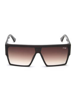 IRUS - Men UV Protected Full Rim Brown Frame Brown Lens Sunglasses - IRS1262C2SG (136)