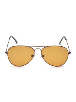 IRUS - Men UV Protected Full Rim Brown Frame Brown Lens Sunglasses - IRS1271C8PSG (60)
