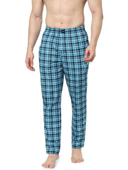 Jack & Jones - Blue Check Pyjamas