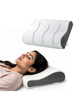 GADDA CO - White Orthopaedic Memory Foam Pillow