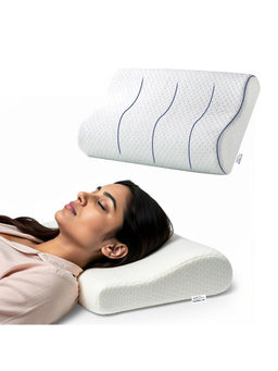 GADDA CO - White Orthopaedic Memory Foam Pillow