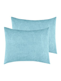 GADDA CO - Blue Waterproof Pillow Covers (Pack Of 2)