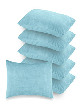 GADDA CO - Blue Waterproof Pillow Covers (Pack Of 6)