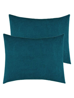 GADDA CO - Teal Waterproof Pillow Covers (Pack Of 2)