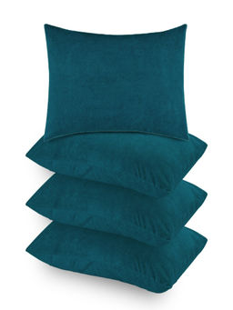 GADDA CO - Teal Waterproof Pillow Covers (Pack Of 4)