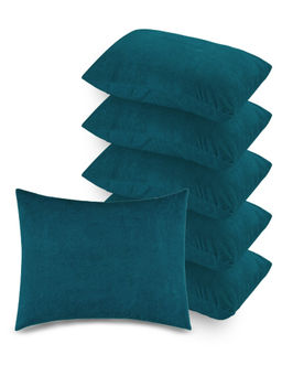 GADDA CO - Teal Waterproof Pillow Covers (Pack Of 6)