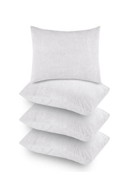 GADDA CO - White Waterproof Pillow Covers (Pack Of 4)