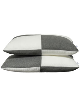 GADDA CO - Multi-Color Polyester Fibre Sleeping Pillows (Pack of 2)