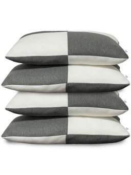 GADDA CO - Multi-Color Polyester Fibre Sleeping Pillows (Pack of 4)