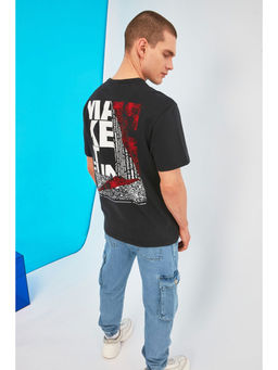 Trendyol - Man Black T-Shirt