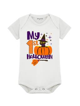 Arvesa - My First Halloween Printed Onesies - White