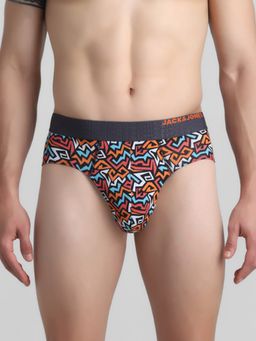 Jack & Jones - Men Abstract Print Multicolor Brief