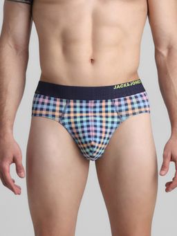 Jack & Jones - Men Checks Multicolor Brief