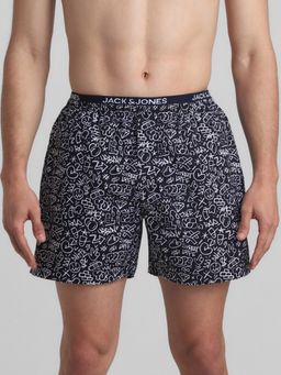 Jack & Jones - Men Navy Blue Boxer Shorts
