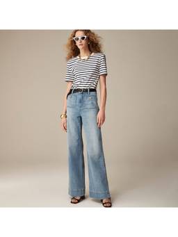MISS MOSA BY AKANKSHA - Light Blue Gwen High Rise Straight Jeans
