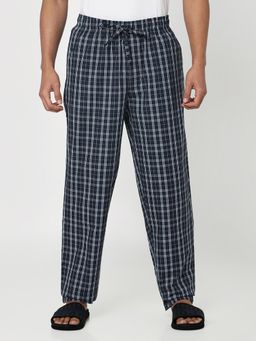 R&B - Checks Relaxed Men Sleepwear Bottom
