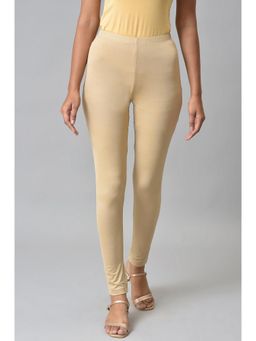 Aurelia - Almond Gold Solid Tights