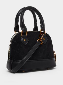 Styli - Women Quilt Detail Handbag With Detachable Strap