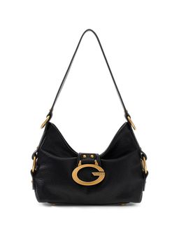 Guess - Black Solid Pu Camden Mini Handbag